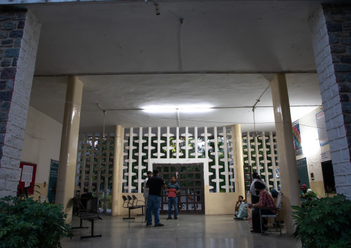 Government model senior secondary school by Le Corbusier, Punjab State, Chandigarh, India