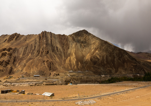 Mountain landscape on Kargil - Leh road, Ladakh, Khalatse, India