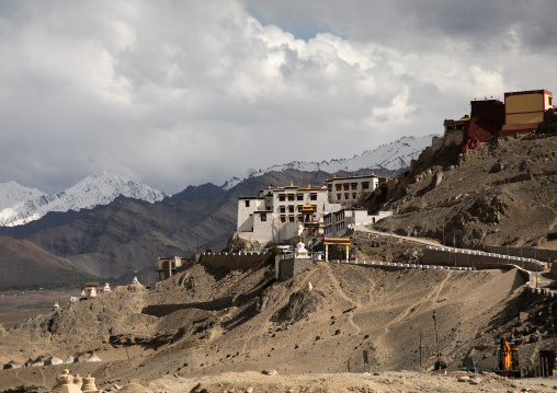 Khatas in Mulbekh Gompa on Srinagar-Leh highway, Ladakh, Leh, India