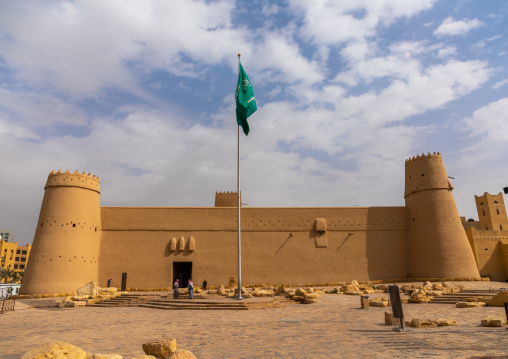 Musmak fort entrance, Riyadh Province, Riyadh, Saudi Arabia
