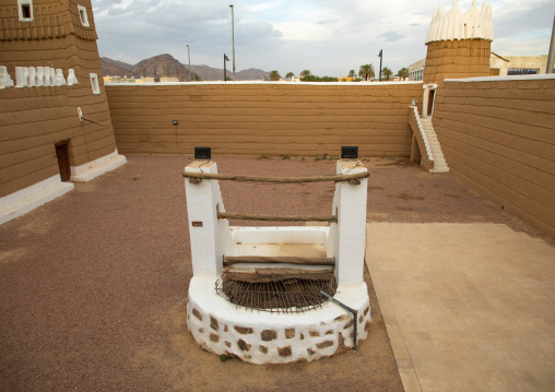 Emarah palace water well in Aba Alsaud historical area, Najran Province, Najran, Saudi Arabia