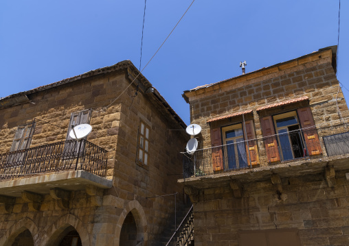 Old traditional lebanese house, North Governorate, Hasroun, Lebanon