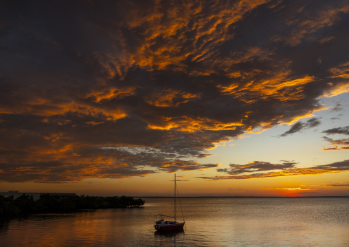 Beautiful sky at sunset, Nampula Province, Island of Mozambique, Mozambique