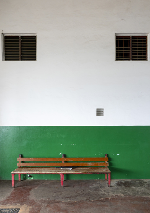 Railway Station bench, Maputo Province, Maputo, Mozambique