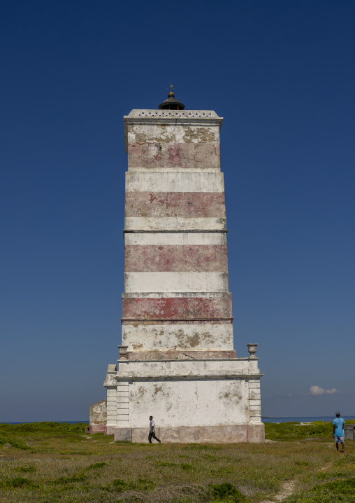 Lighthouse of Goa Island, Nampula Province, Island of Mozambique, Mozambique