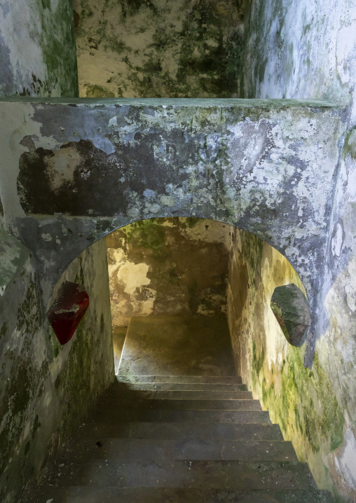 Lighthouse of Goa Island stairs, Nampula Province, Island of Mozambique, Mozambique