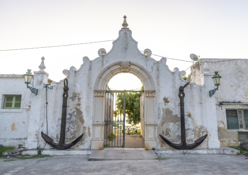 Old Naval Academy In Stone Town, Nampula Province, Island of Mozambique, Mozambique