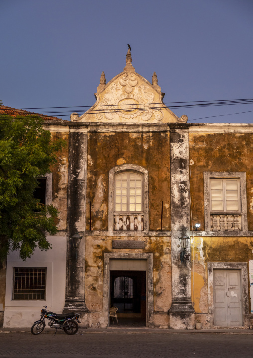 Old colonial portuguese houses, Nampula Province, Island of Mozambique, Mozambique