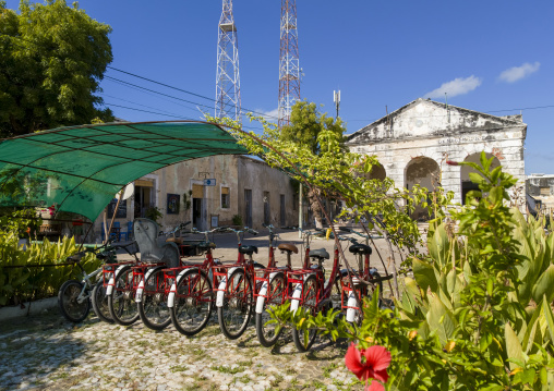 Rental bikes, Nampula Province, Island of Mozambique, Mozambique