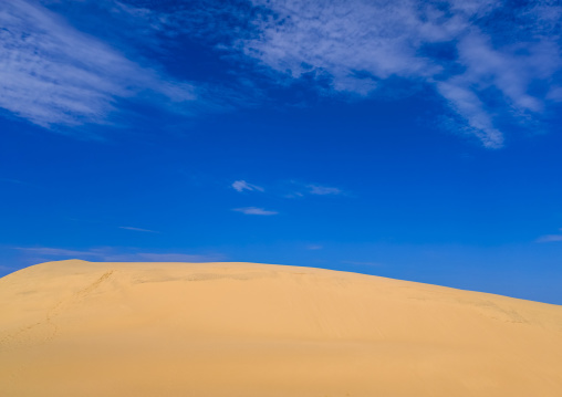 Sand dune in Bazaruto national park, Bazaruto archipelago, Bazaruto island, Mozambique