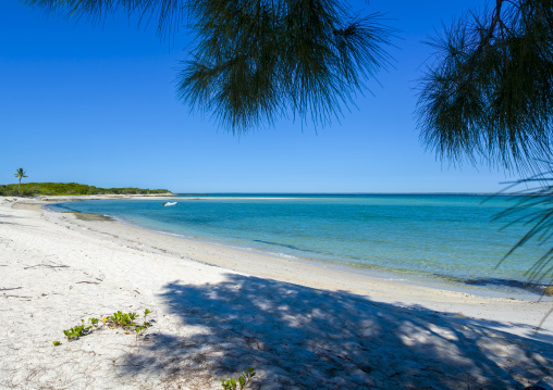 White sand beach, Bazaruto archipelago, Santa Carolina island, Mozambique