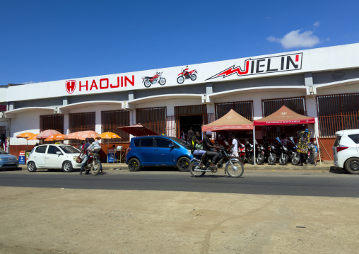 Chinese motorbikes shop, Nampula Province, Nampula, Mozambique