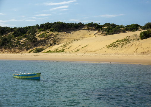 Sand dune in Bazaruto national park, Bazaruto archipelago, Bazaruto island, Mozambique
