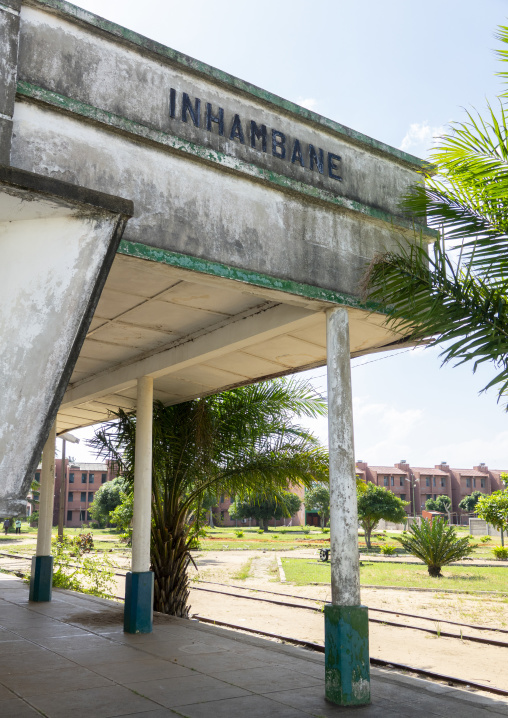 Former train station, Inhambane Province, Inhambane, Mozambique