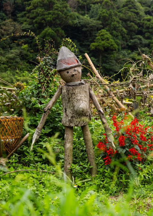 Scarecrow at Zhu Zi Hu aka Bamboo lake, Beitou, Taipei, Taiwan