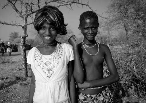 Mudimba Girls, Village Of Combelo, Angola