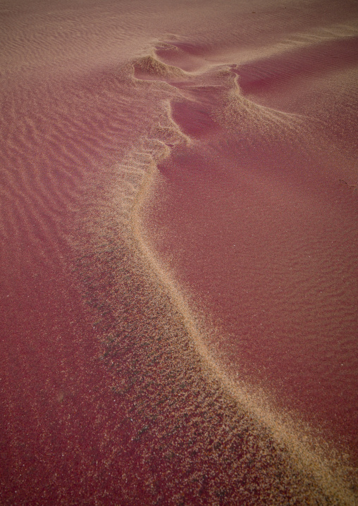Pink Sand In The Namib Desert, Iona National Park, Angola