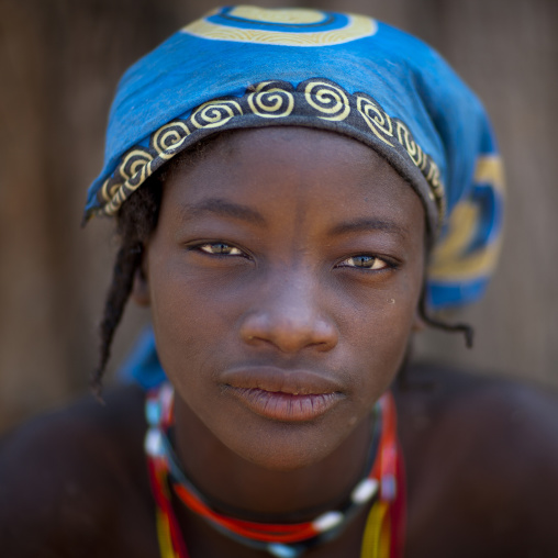 Mudimba Woman With Headband Called Misses Ines, Angola