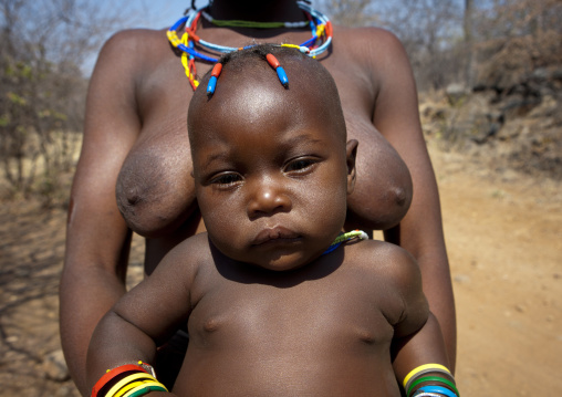 Baby From Mudimba Tribe, Angola