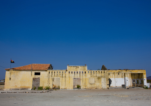 Ruins Of The Village Of Chitado After The Civil War, Angola