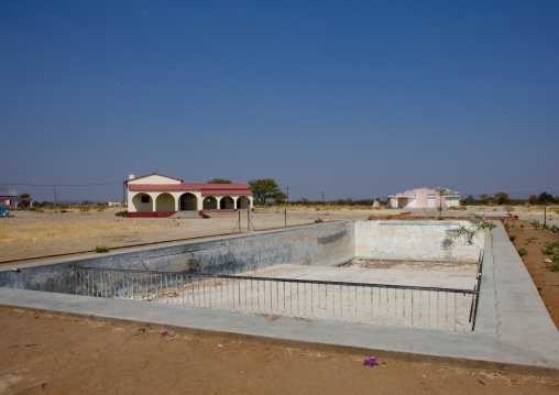Ruins Of The Village Of Chitado After The Civil War, Angola