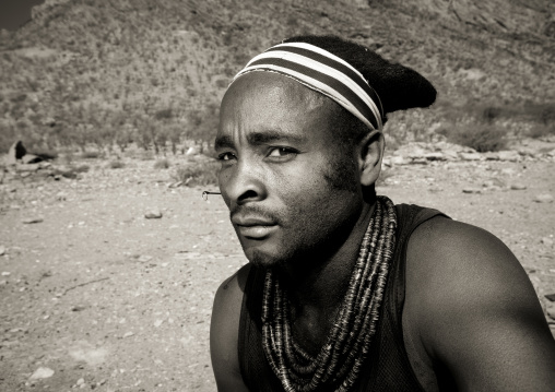 Himba Man, Iona Village, Angola