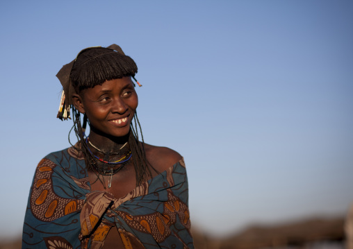 Miss Erale, A Woman From Mucawana Tribe, Oncocua Village, Angola