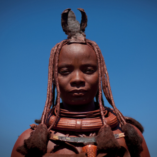 Muhimba Woman , Village Of Elola, Angola