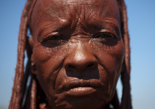 Old Muhimba Woman, Village Of Elola, Angola