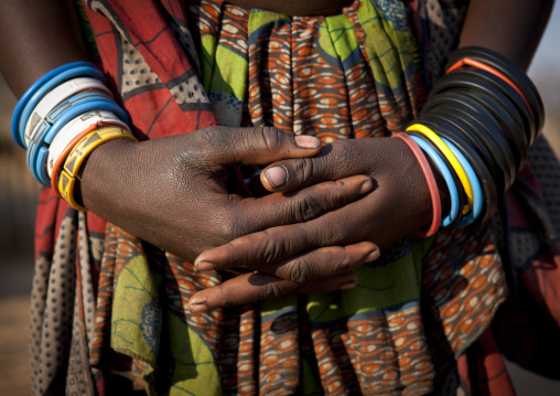 Mucawana Woman S Bracelets, Village Of Mahine, Angola