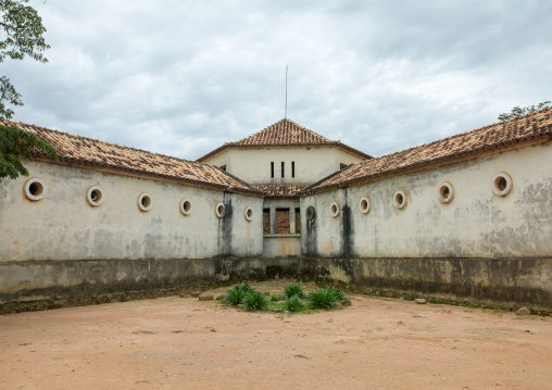 Old portuguese colonial building, Huila Province, Caconda, Angola