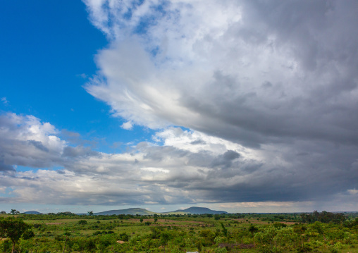 Clouds over the countryside, Huila Province, Lubango, Angola