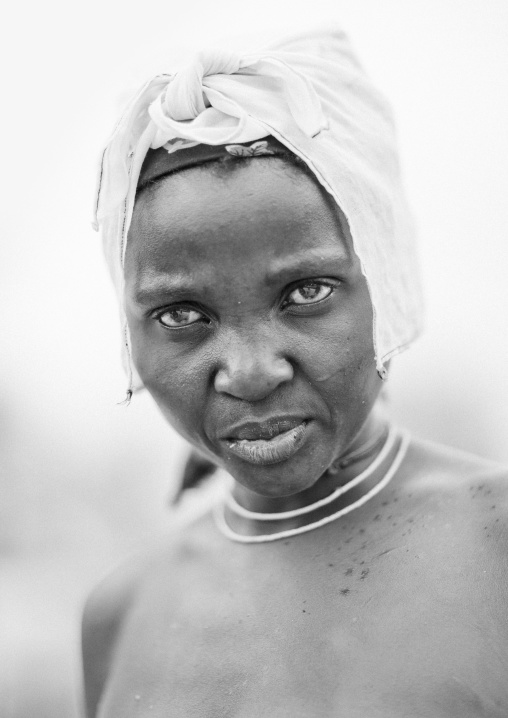 Mukubal Woman With Headband, Virie Area, Angola