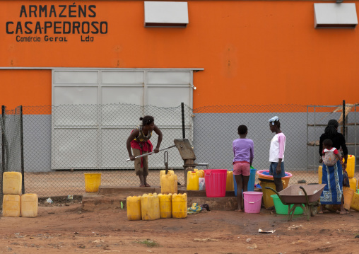 Women Taking Water In Malanje, Angola