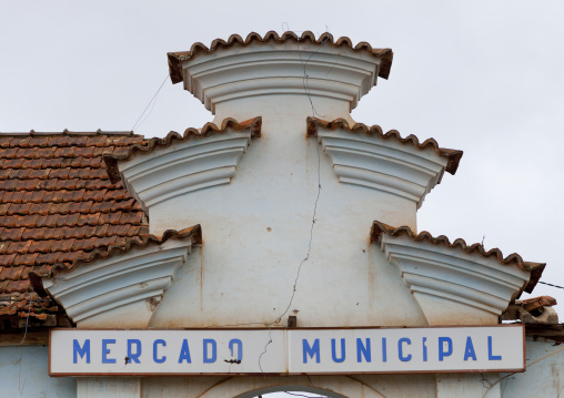 Municipal Market In Malanje, Angola