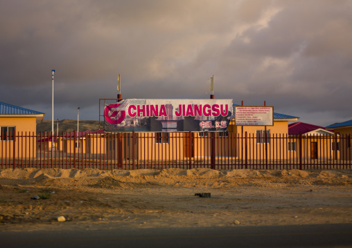Camp For Chinese Workers In Lobito, Angola