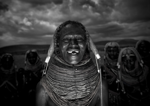 Mwila Woman With The Upper Front Teeth Removed, Angola