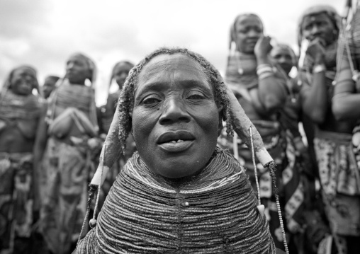 Mwila Woman With Vilanda Necklace, Angola