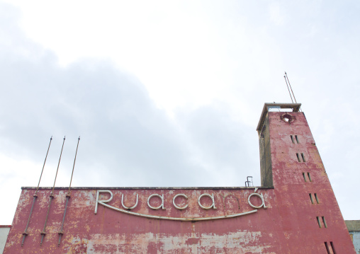 Old Dilapidated Cinema Theater In Huambo, Angola