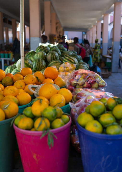 Fruits sold in the central market, Huila Province, Lubango, Angola