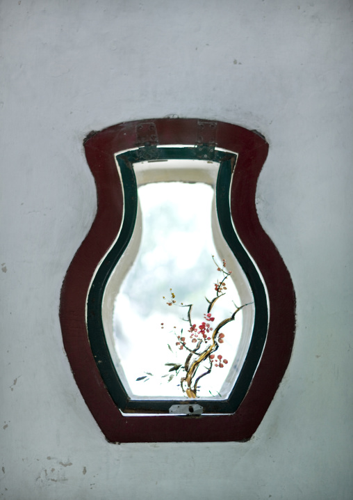 Window With Special Shape In Summer Palace, Beijing, China