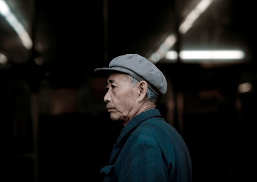 Chinese Man With A Cap, Beijing China