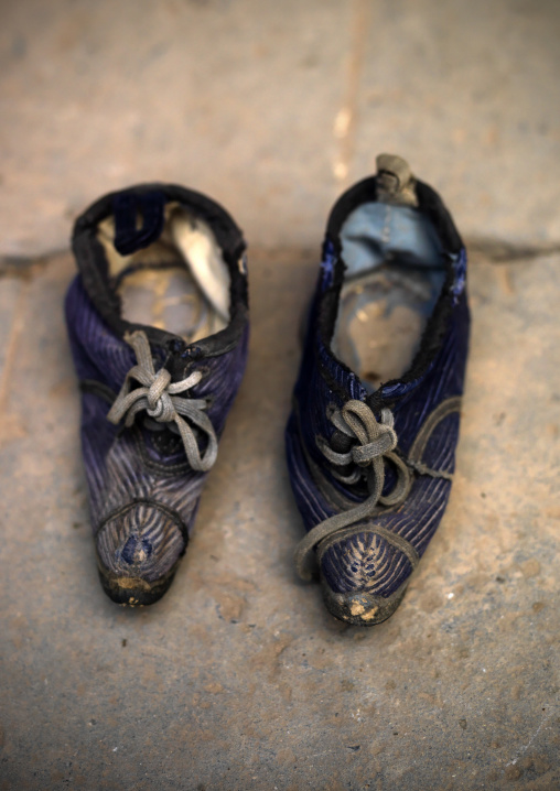 Bound Feet Shoes, Tuan Shan Village, Yunnan Province, China
