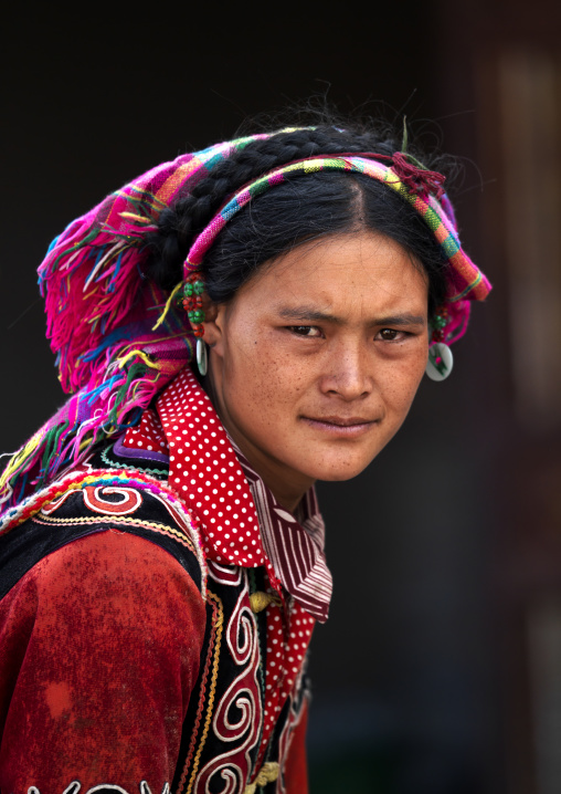 Woman From Lugu Lake, Yunnan Province, China