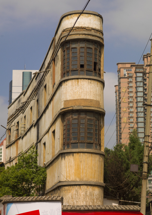 Art Deco Building In Kunming, Yunnan Province, China