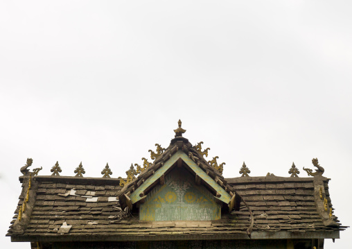Dai Style Wood House, Xishuangbanna Region, Yunnan Province, China