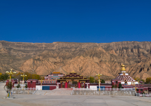 Village where born Choekyi Gyaltsen the 10th panchen lama, Qinghai Province, Gonpo Tseten, China
