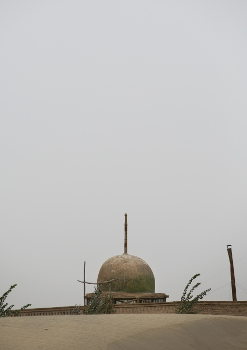 Imam Asim Mosque In The Taklamakan Desert, Xinjiang Uyghur Autonomous Region, China
