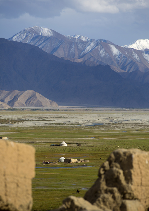 view from Tashkurgan Fort, Tashkurgan, Xinjiang Uyghur Autonomous Region, China