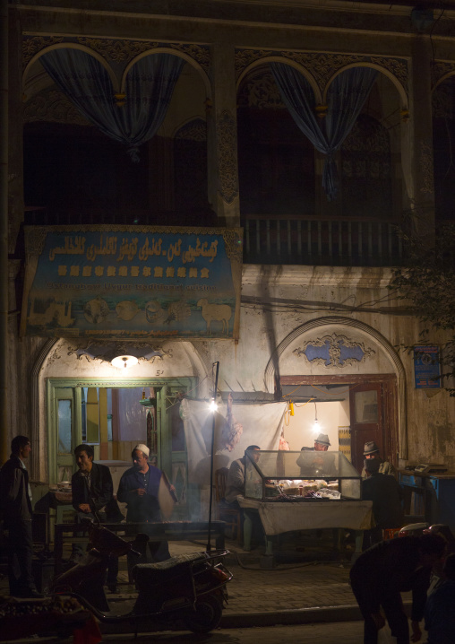 Ostangboyi Uygur Traditional Cuisine, Old Town Of Kashgar, Xinjiang Uyghur Autonomous Region, China